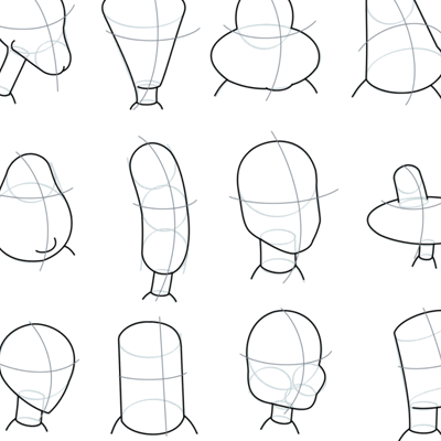 How To Draw Cartoon Heads