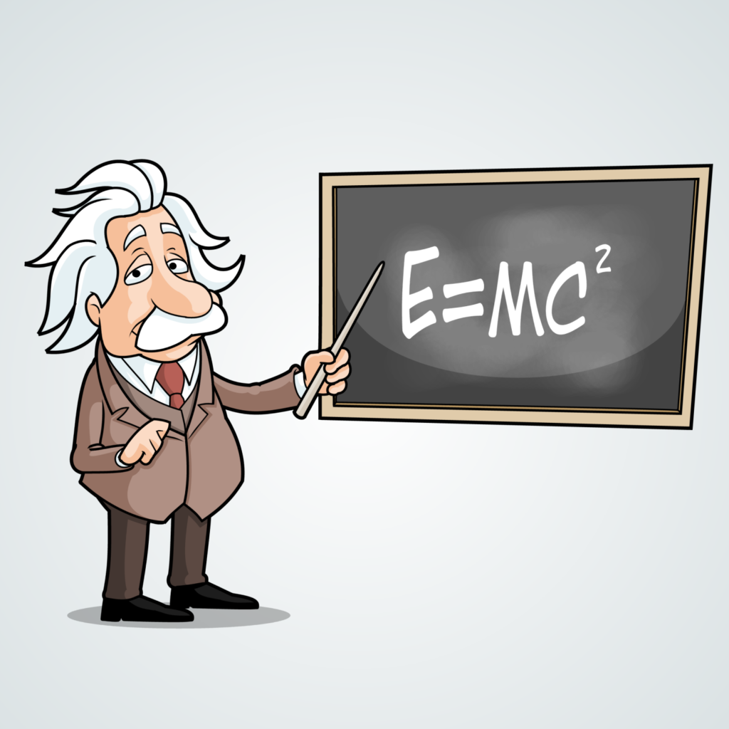 Albert Einstein Cartoon