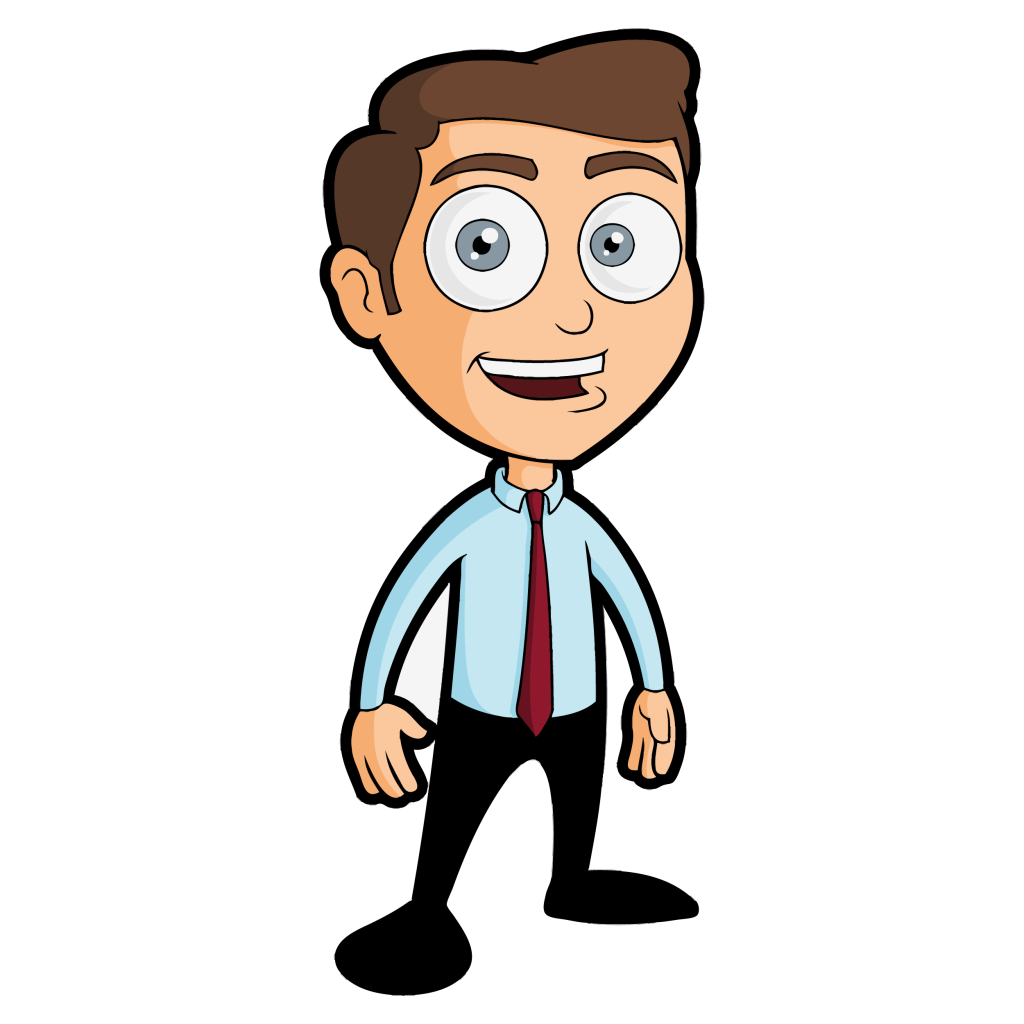 Free business man cartoon vector - free business man cartoon