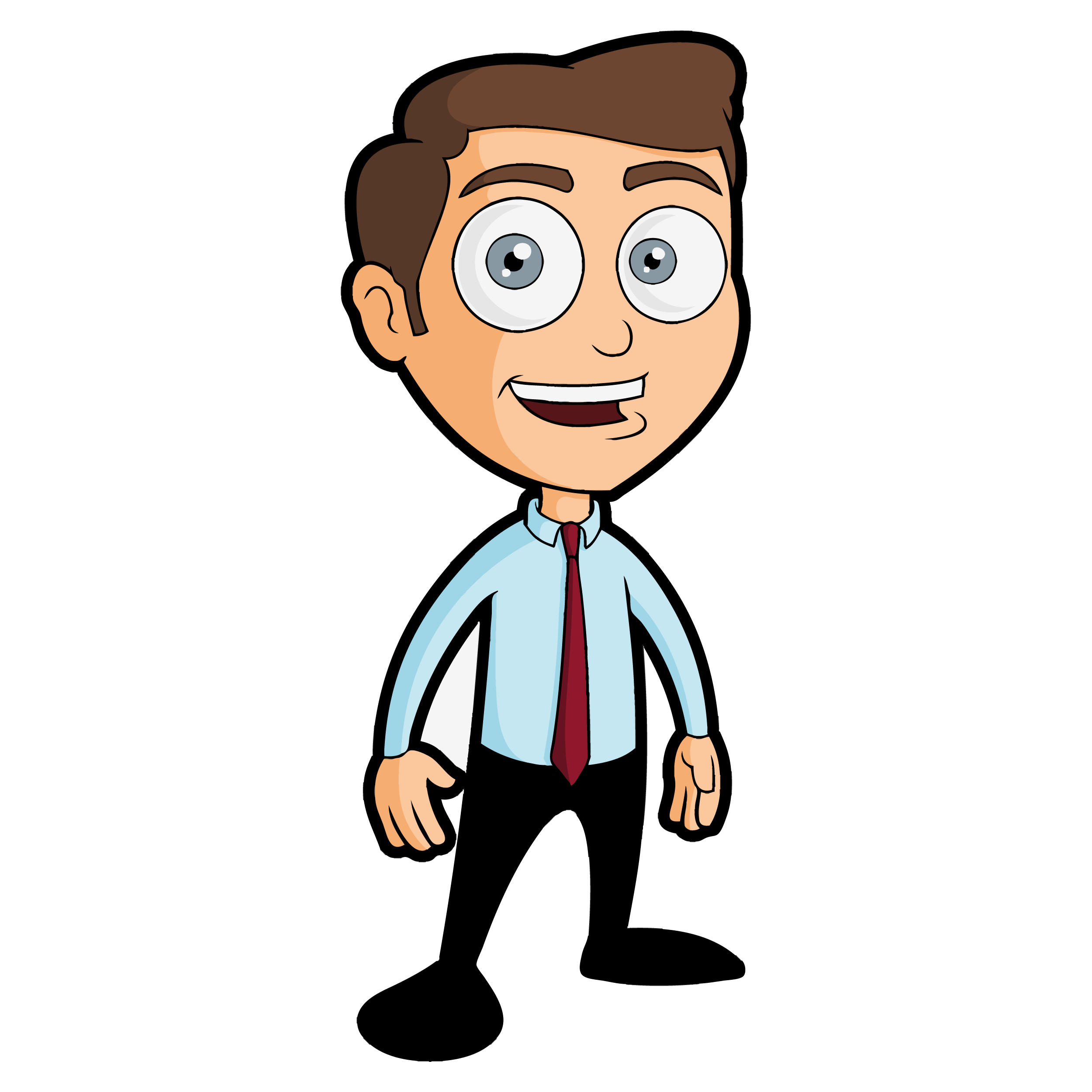 cartoon business man clipart Archives - Cartoonist For Hire