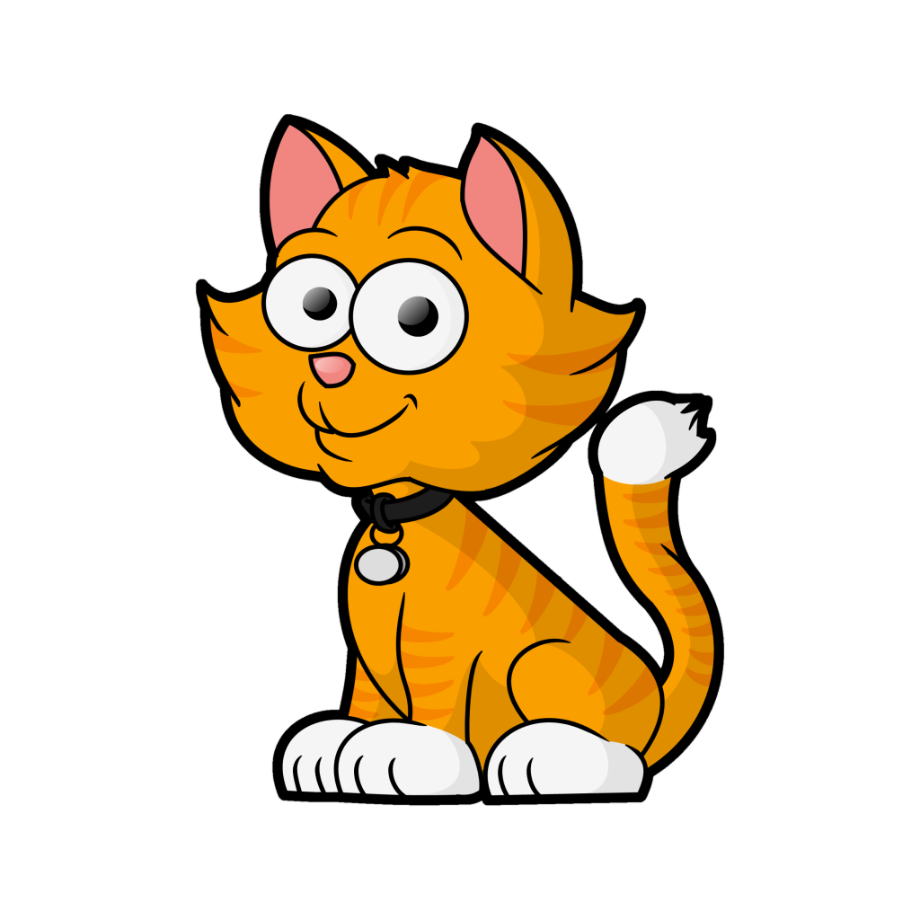 Cartoon Cat  Vector Clip Art FREE Download 