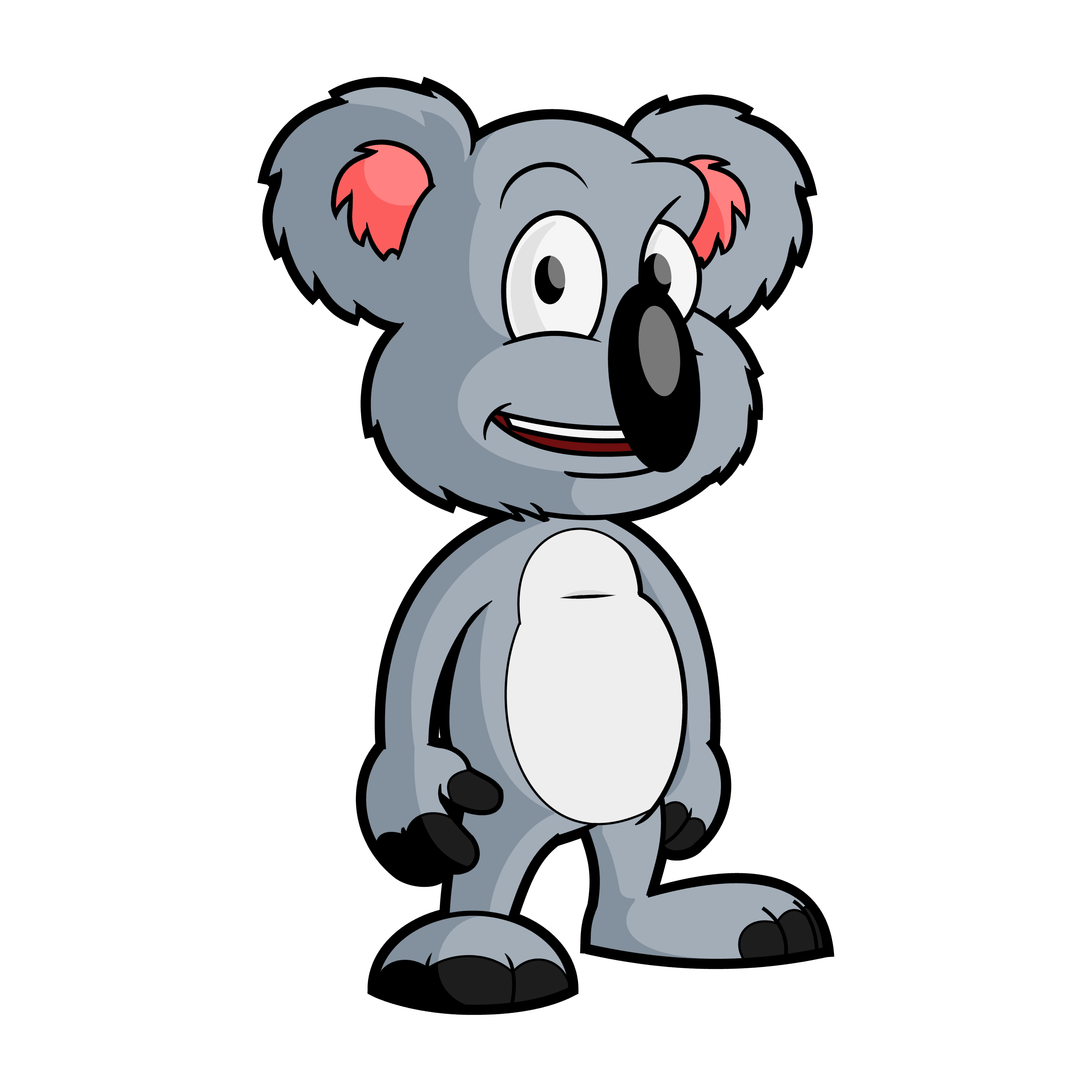 FREE Cartoon Koala Bear Clipart Vector