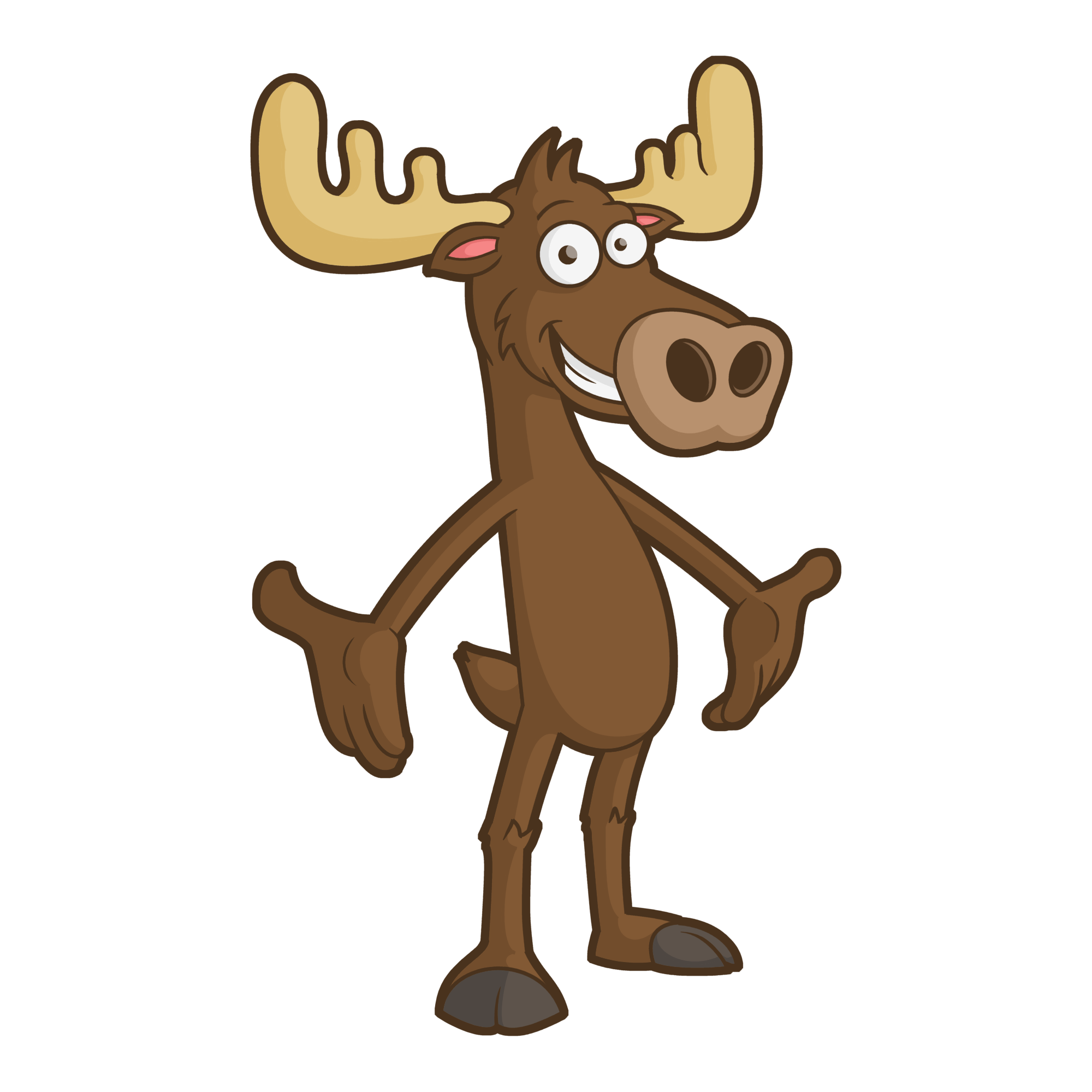 cartoon-moose-free - Cartoonist For Hire