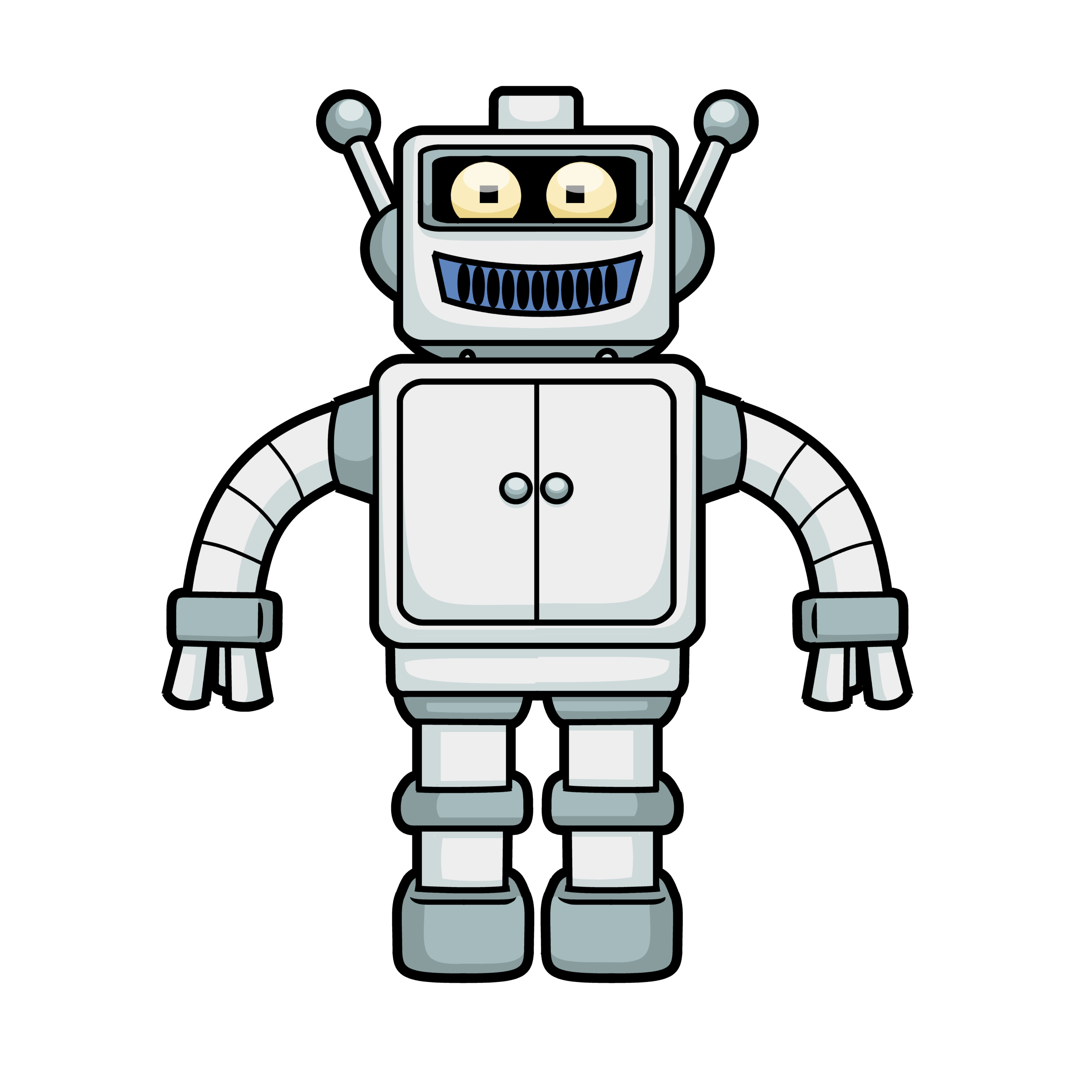 free clipart robot cartoon - photo #18