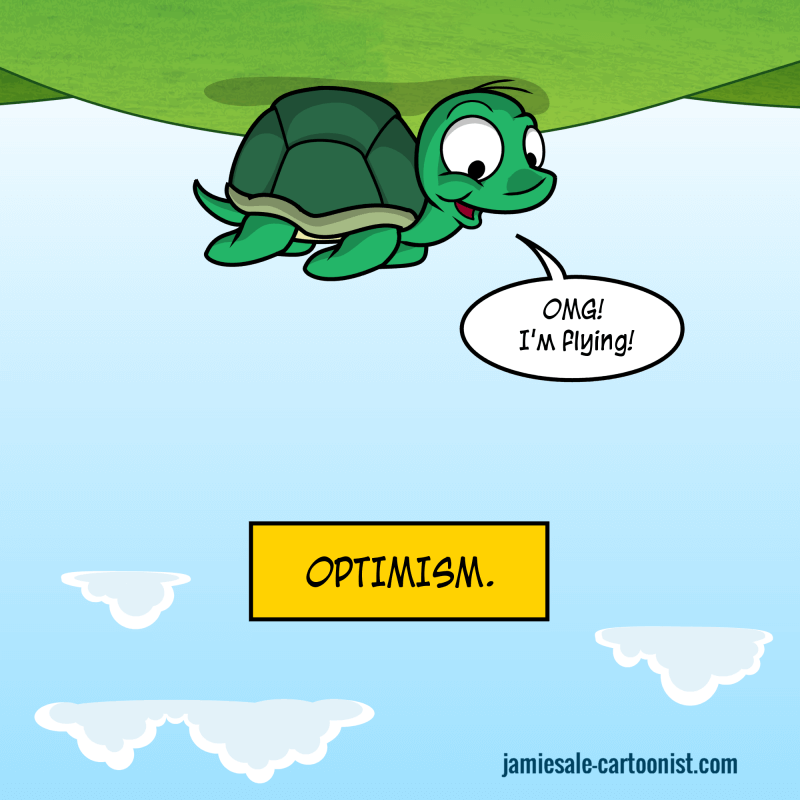 cartoon-turtle - Cartoonist For Hire