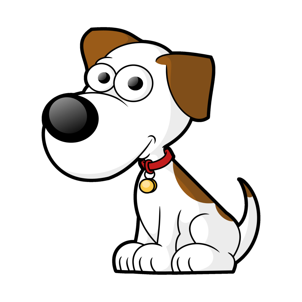 free dog clip art vector