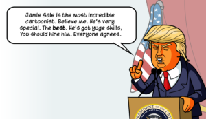 Donald Trump Cartoon Comic