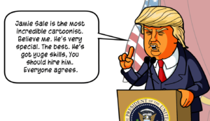 Donald Trump Cartoon Comic