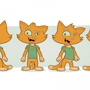 Cat Model Sheet