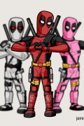 Deadpool Cartoon Characters