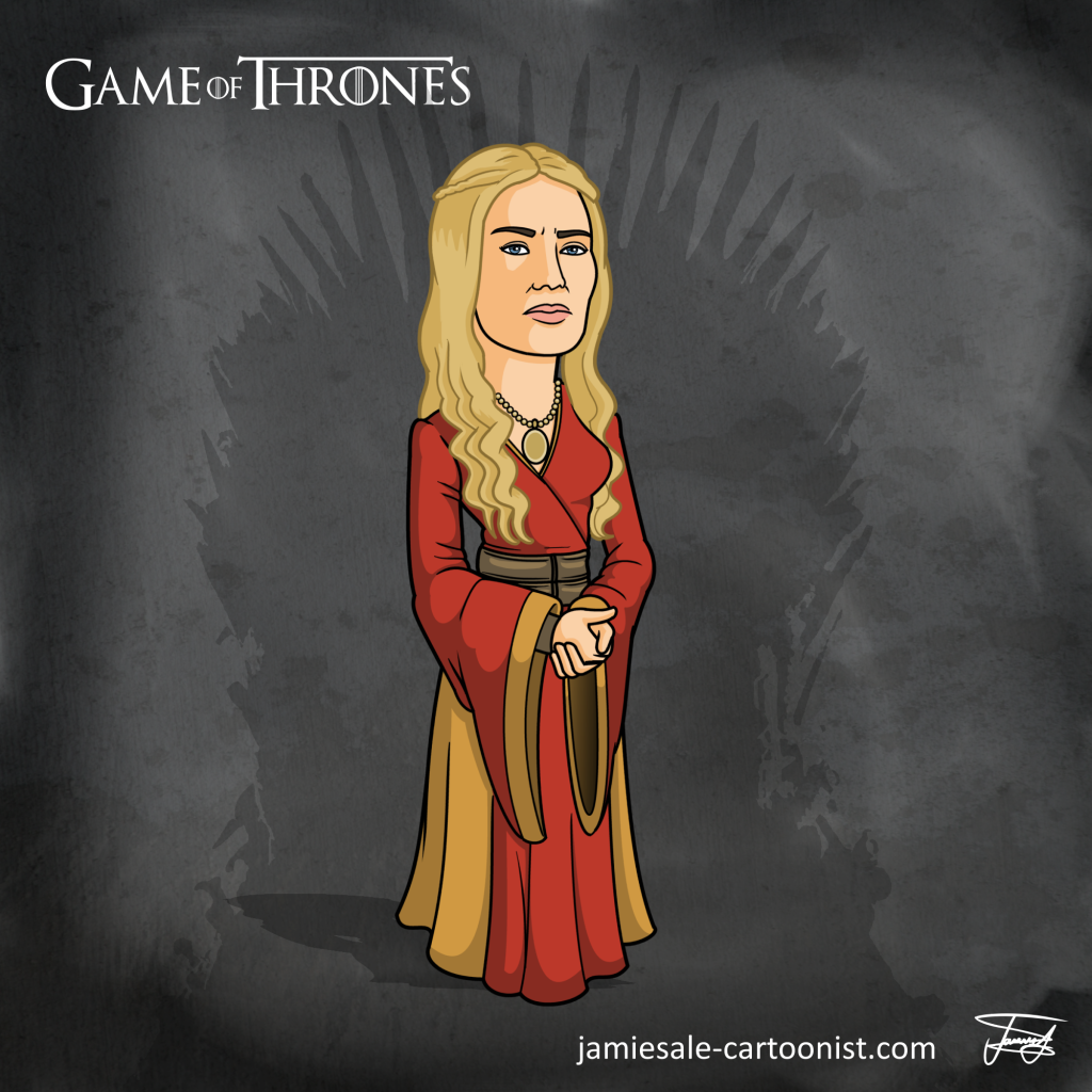 Cersei Lannister Cartoon