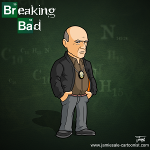 breaking bad hank minerals cartoon character