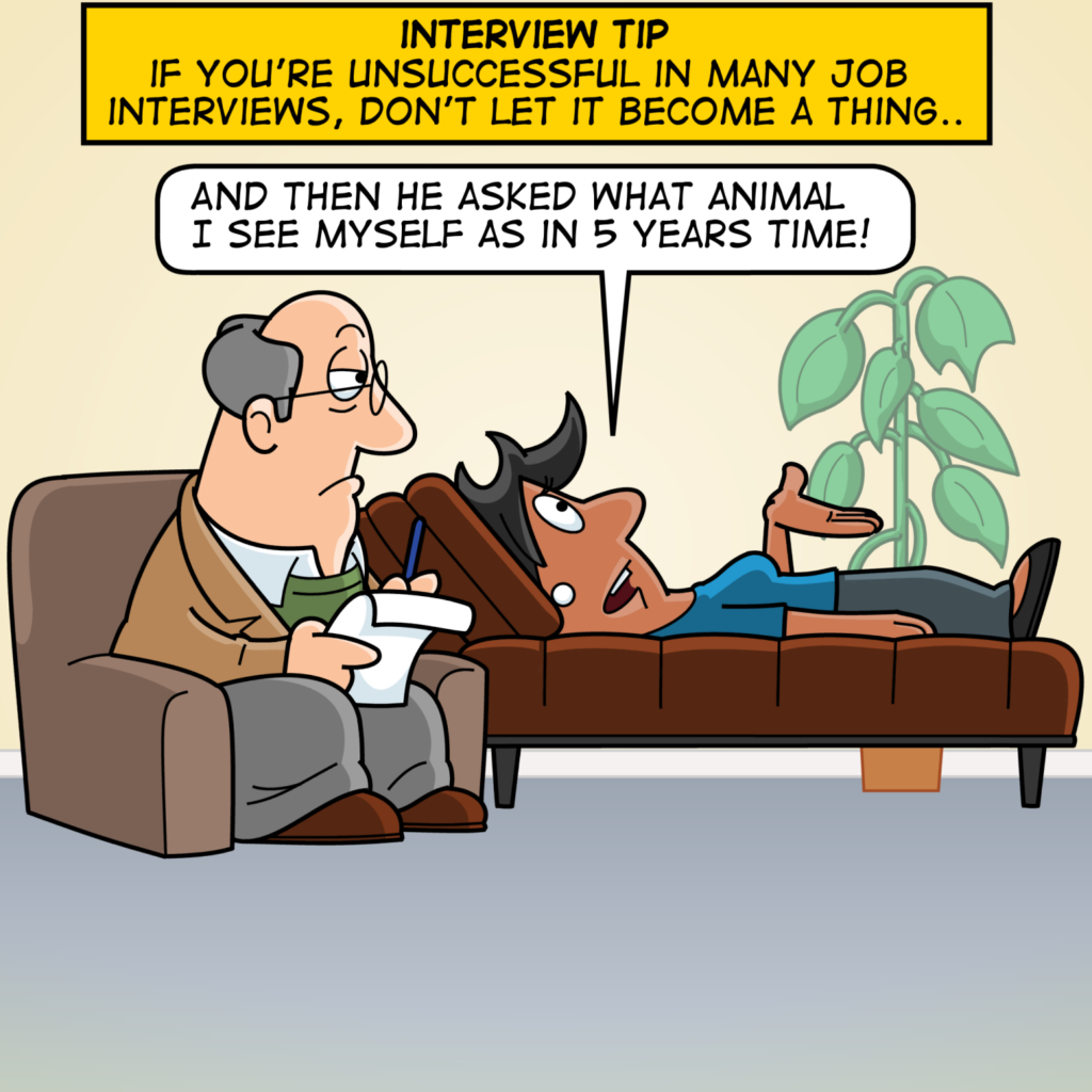 Interview Tip Cartoon